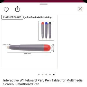 Gray  Tablet Keyboard Stylus